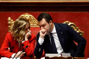 giorgia meloni e matteo salvini