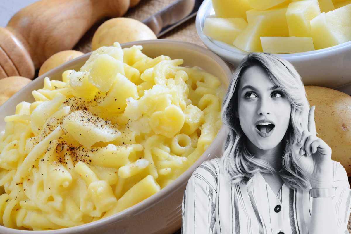 pasta e patate donna