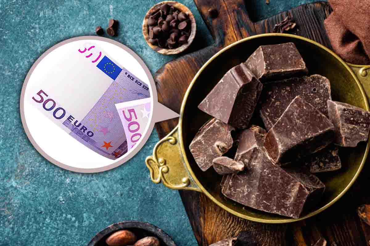 Cioccolata e 500 euro