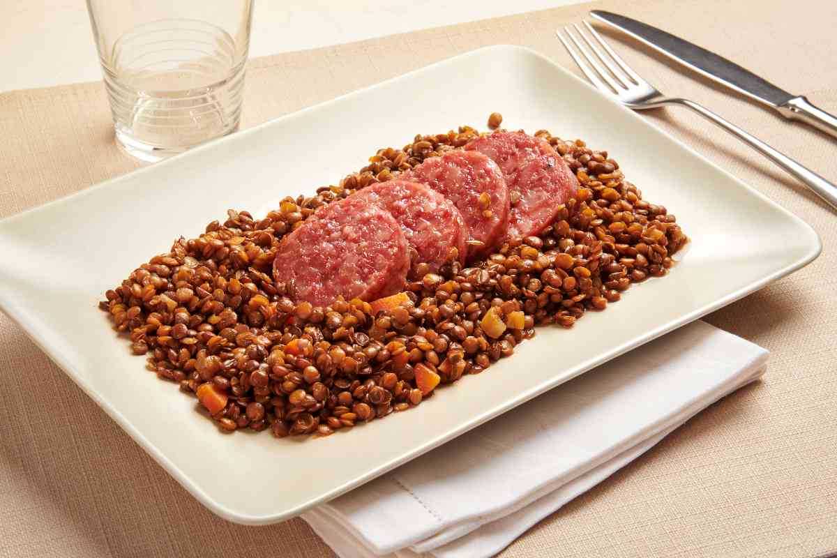 Lenticchie e cotechino