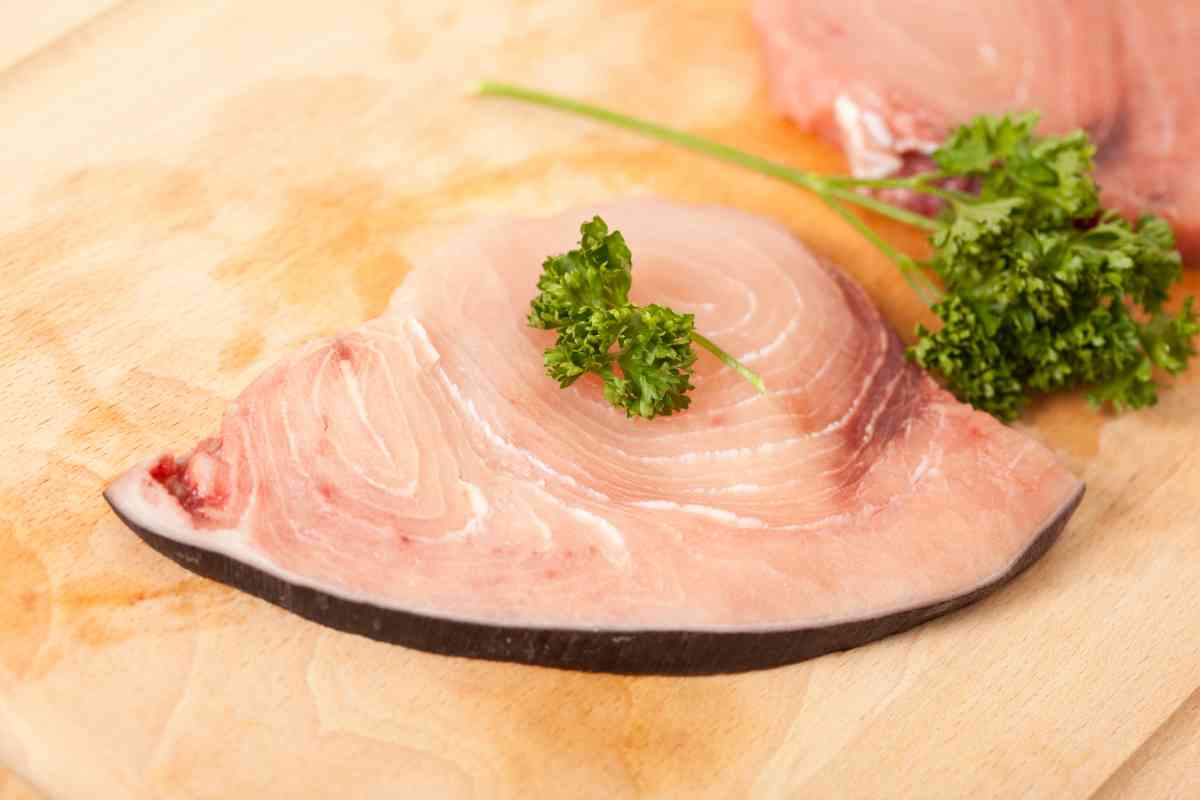 Fetta di pesce spada per involtini