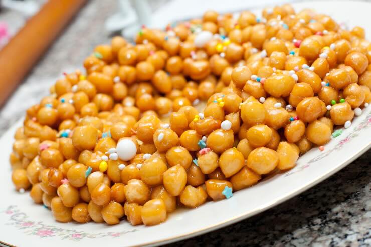 piatto struffoli