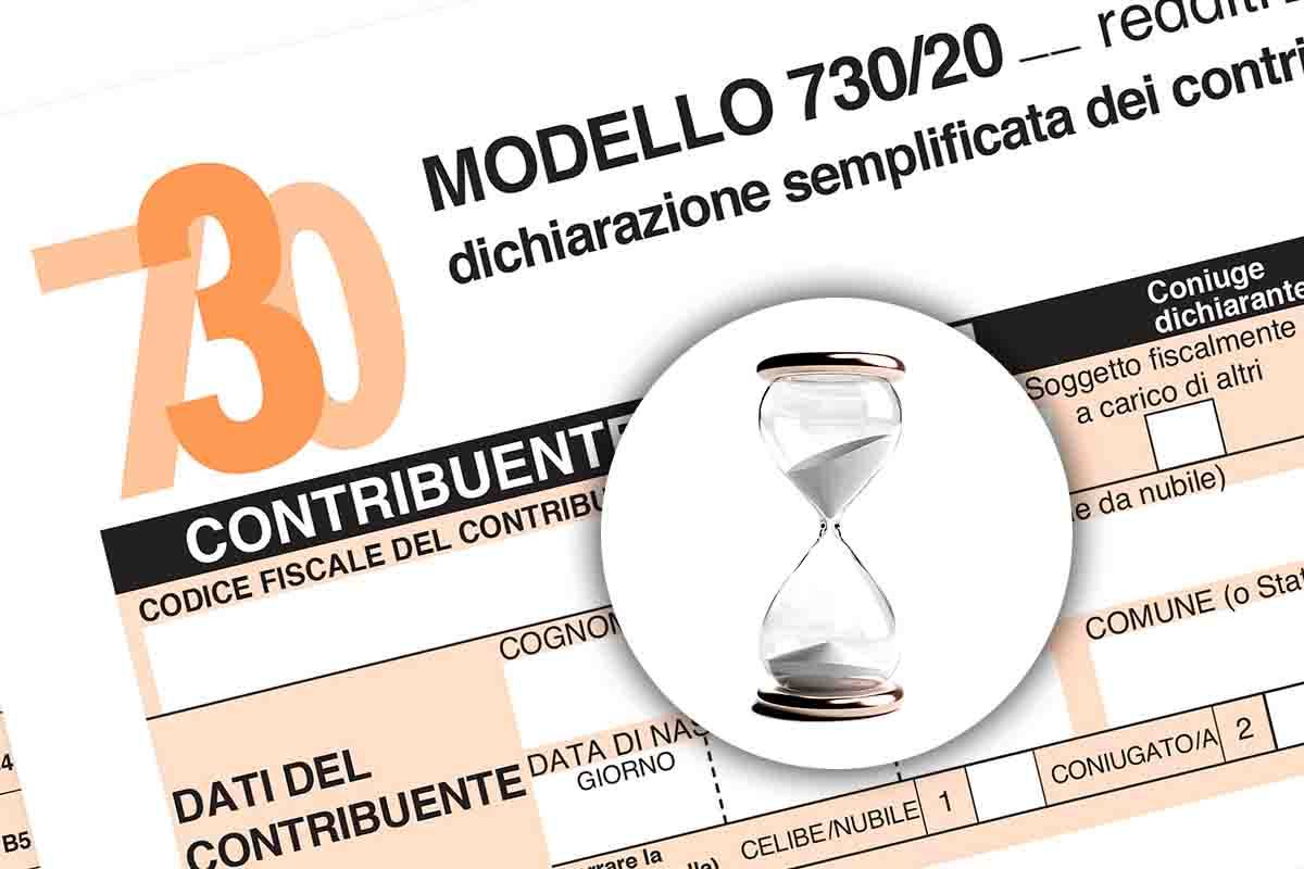 modello 730 con frame di clessidra