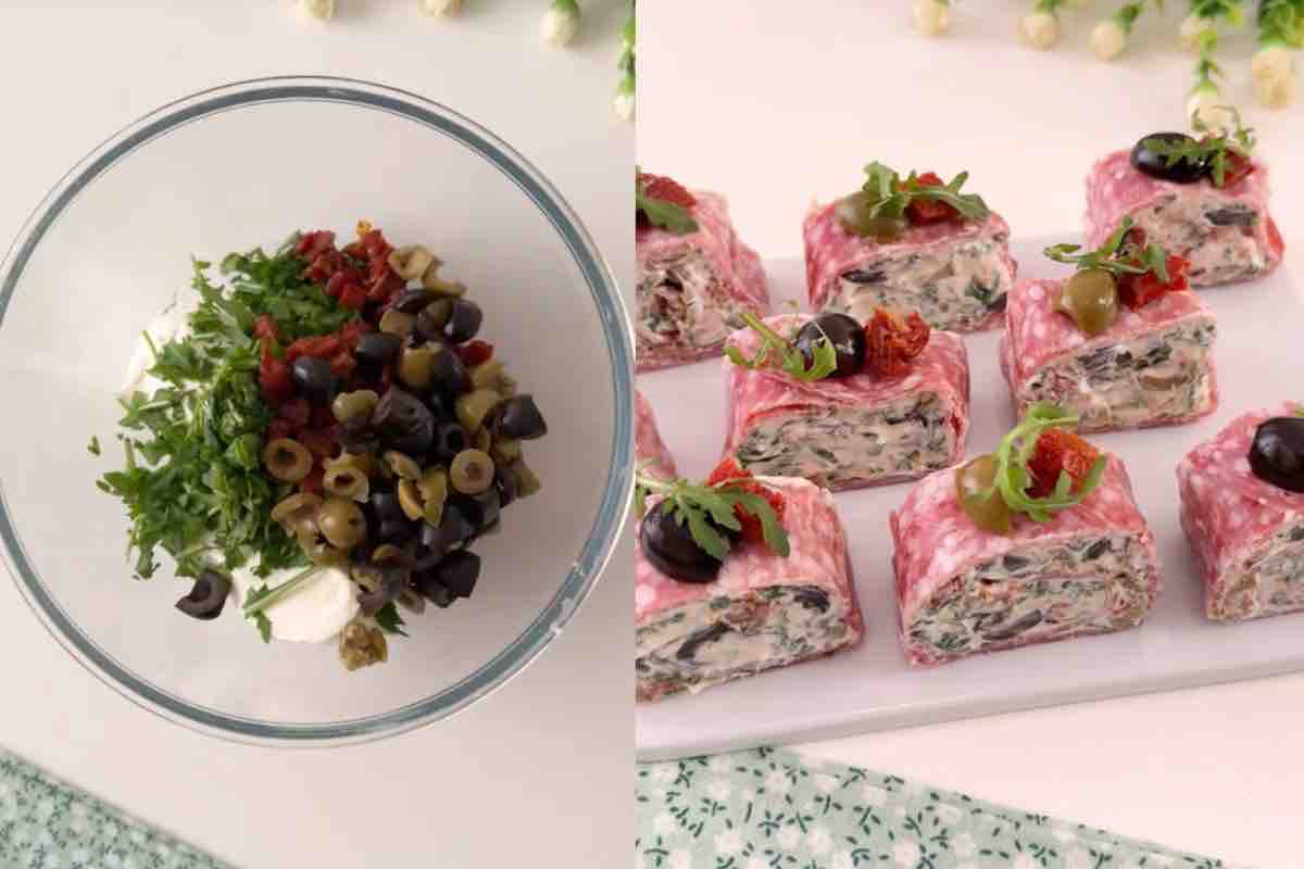 Rotolini di salame 