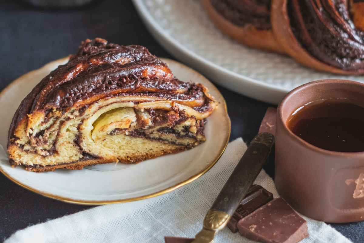 Brioche al cioccolato 